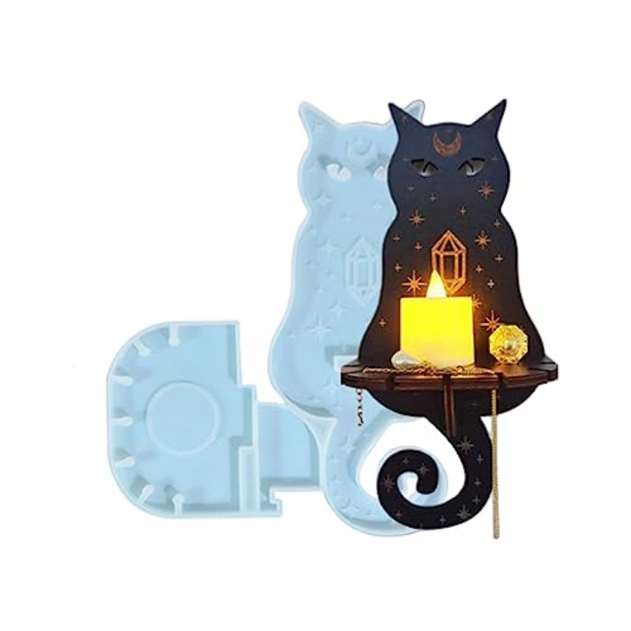 Candle Holder Decor - Resin Molds Silicone, Silicone Molds for
