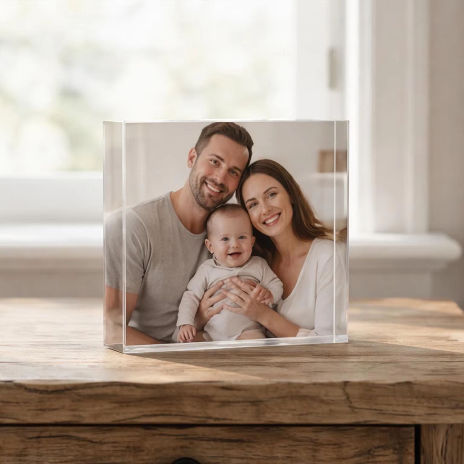 Picture Frame - Custom Friendship Photo Block, Personalized Sister