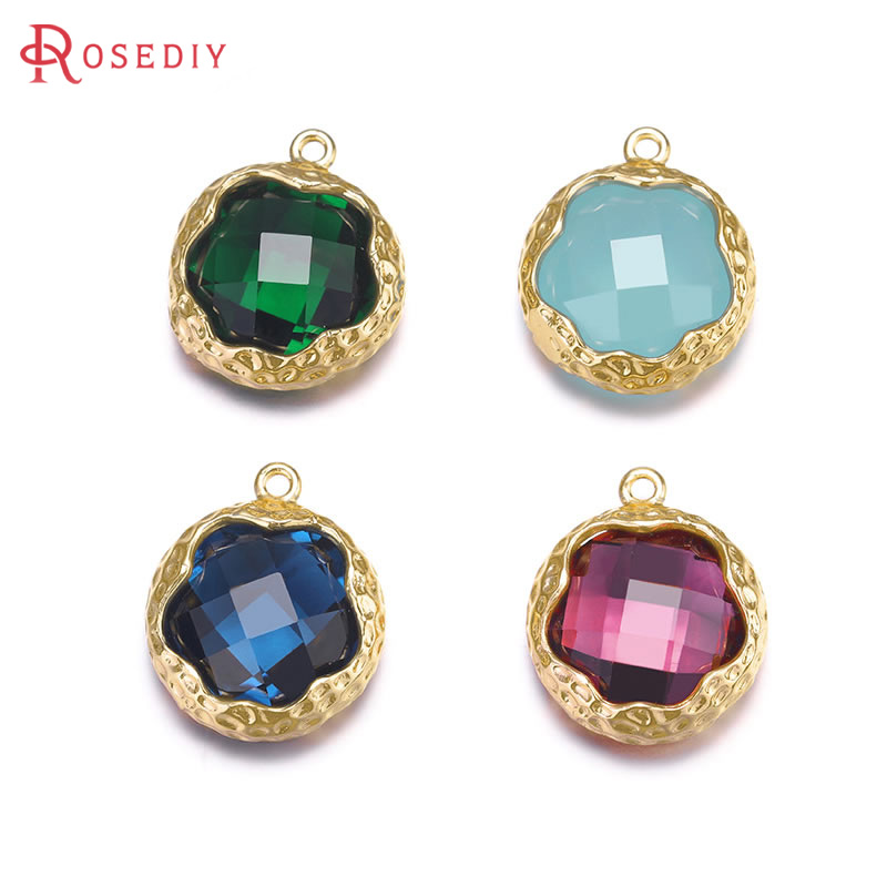 Vase Decor - 4PCS 14x16MM High Quality 18K Gold