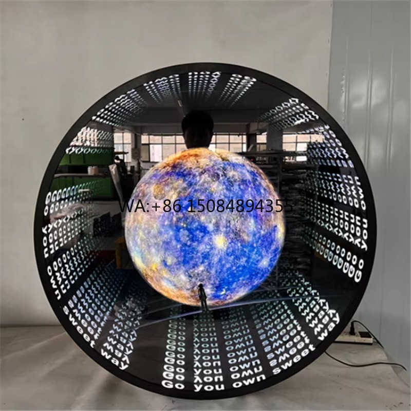 Decorative Mirror - Customized LED 3D Acrylic Neon Infinity