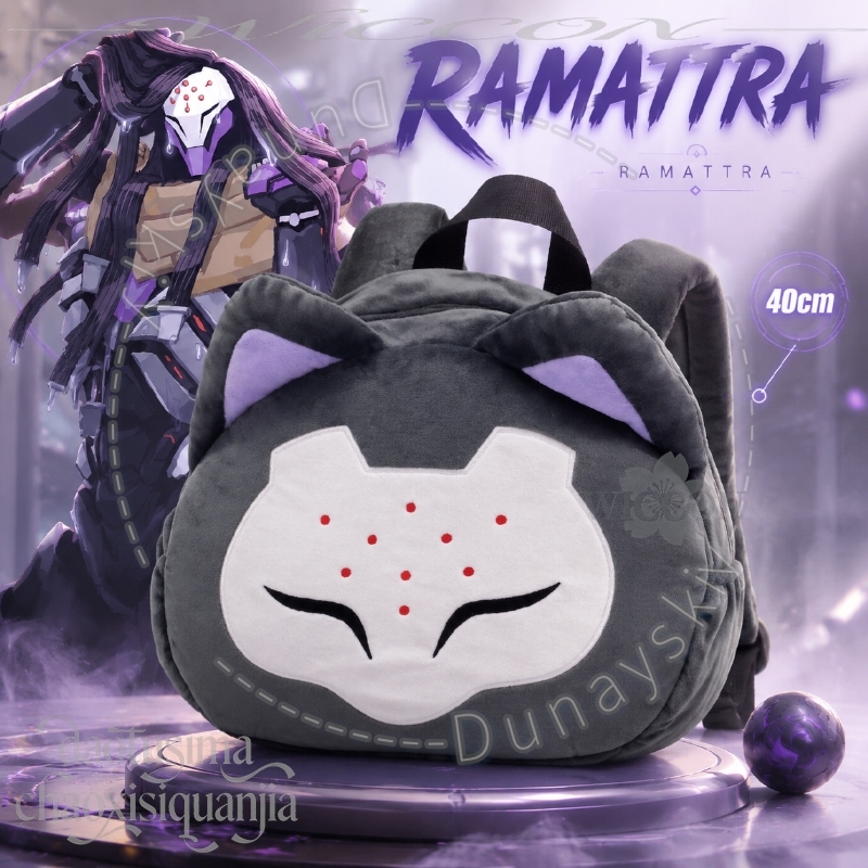 Throw Pillow - RAMATTRA Fanart Anime Funny Big Face
