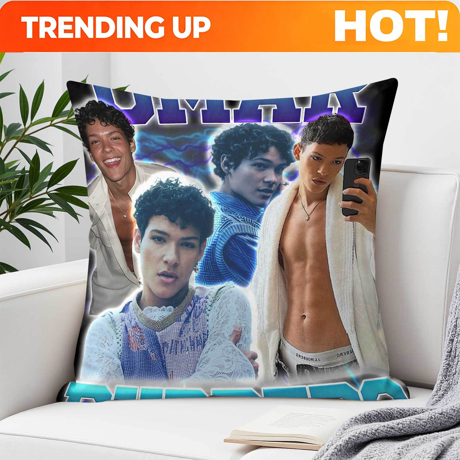 Throw Pillow - Customize 1pc Omar Rudberg Singer Y2K