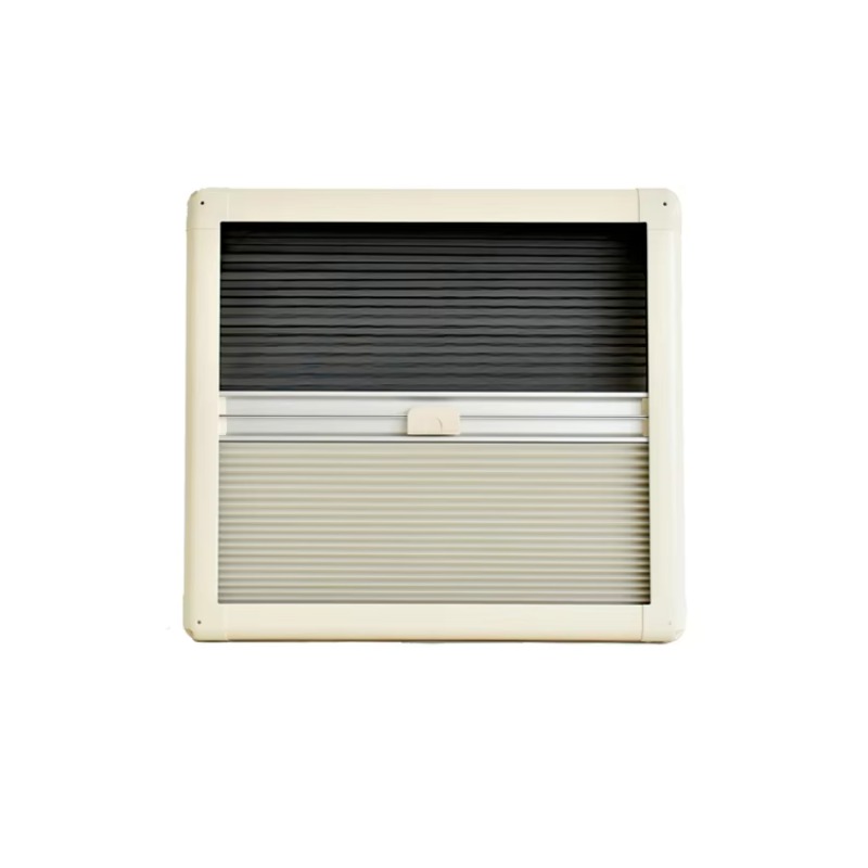 Curtain Curtain - RV Side Push Out Window With