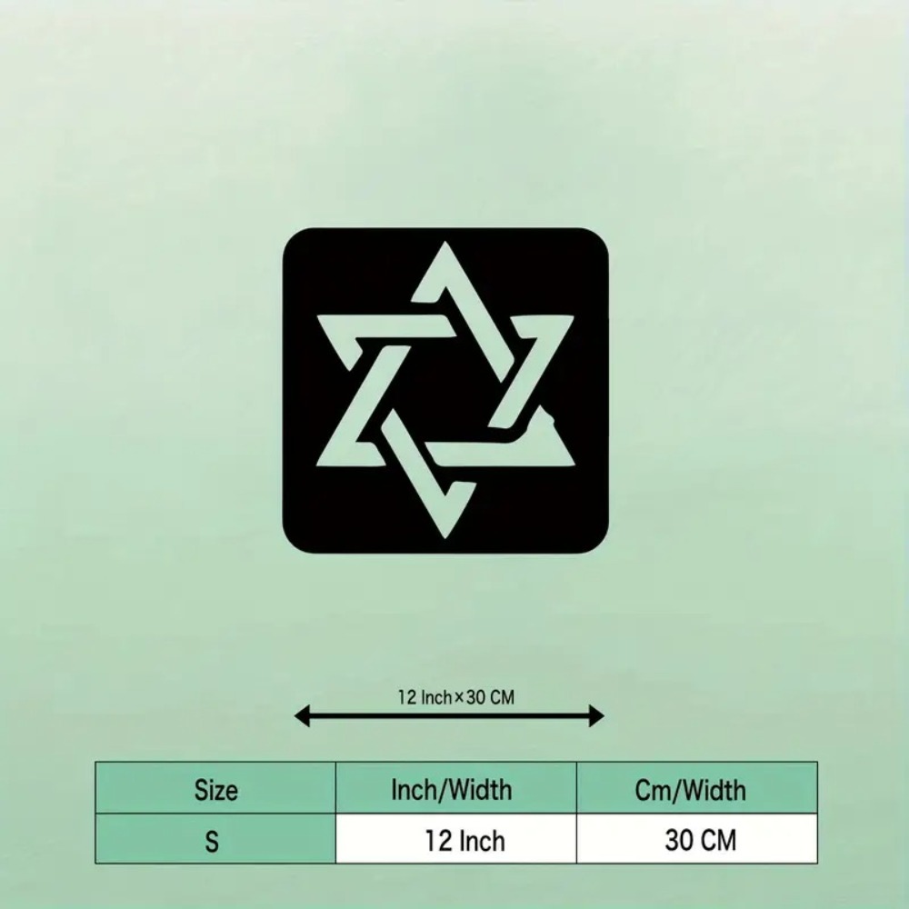 CIFBUY Hebrew Letters Beth Shi - Wall Art ulasan dan harga