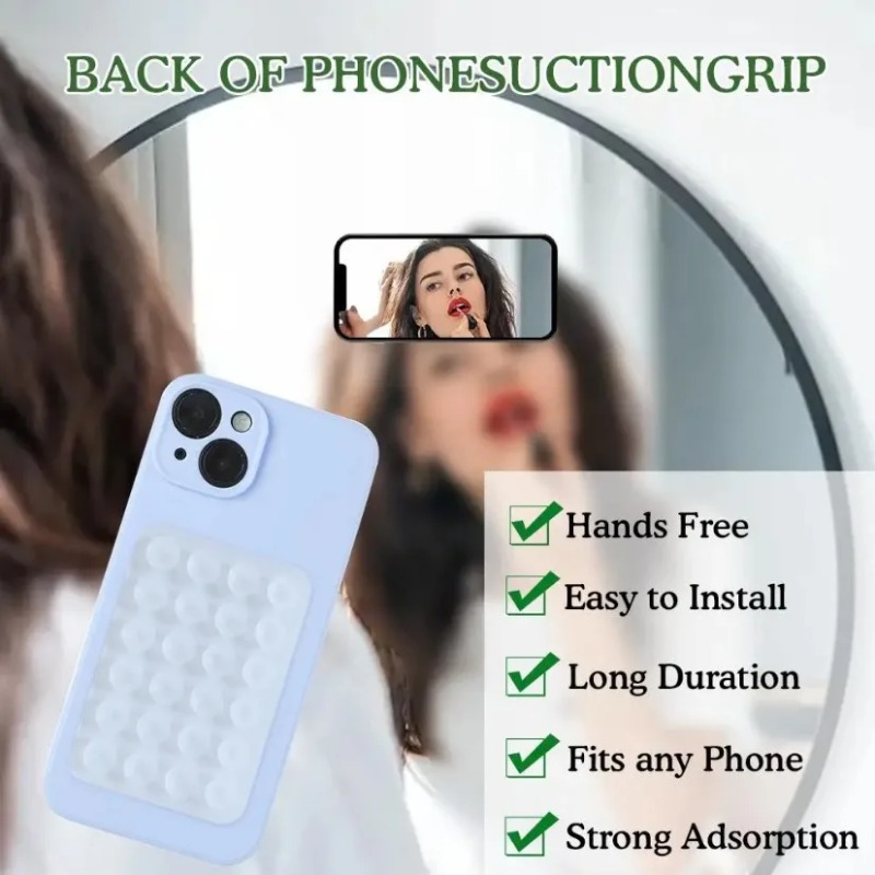 Silicone Suction Phone Holder  - Wall Sticker ulasan dan harga