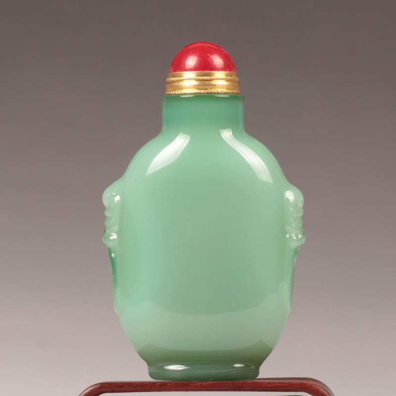 Hand‑Blown Glass Snuff Bottle  - Decorative Mirror ulasan dan harga
