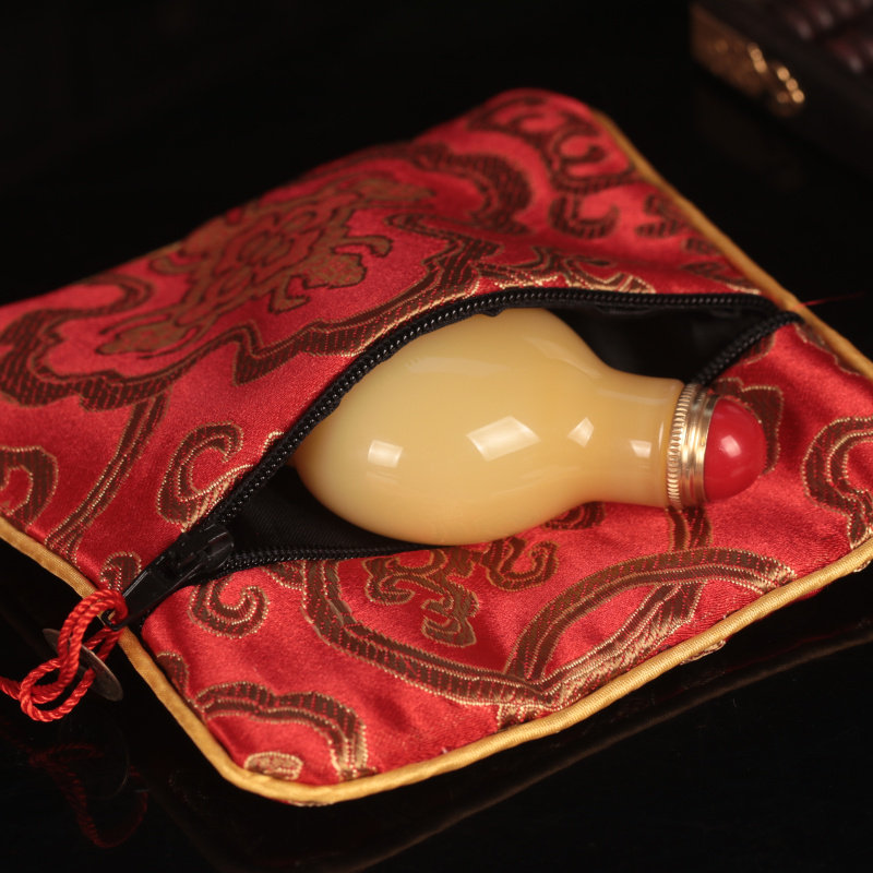 Hand‑Blown Glass Snuff Bottle  - Decorative Mirror ulasan dan harga