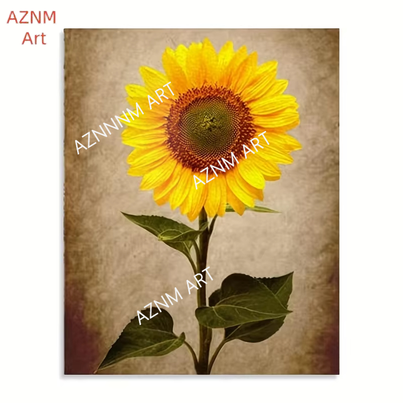 1/3PCS Deco Sunflower Canvas W - Abstract Canvas Set ulasan dan harga