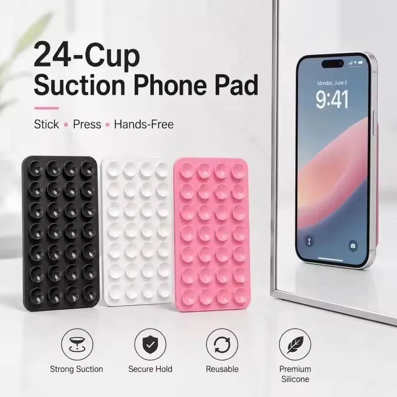 Silicone Wall Suction Cup Brac - Wall Sticker ulasan dan harga