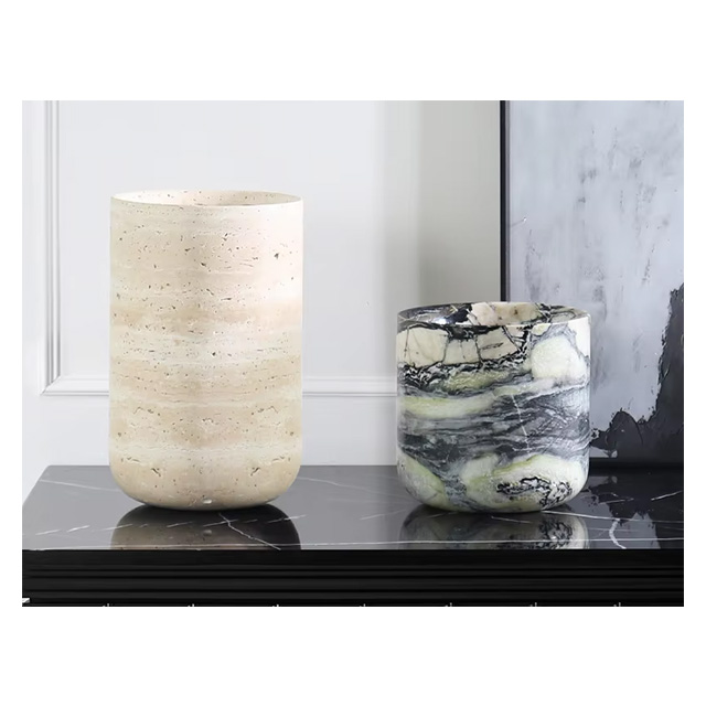 Customized Natural Marble Vase - Vase Decor ulasan dan harga