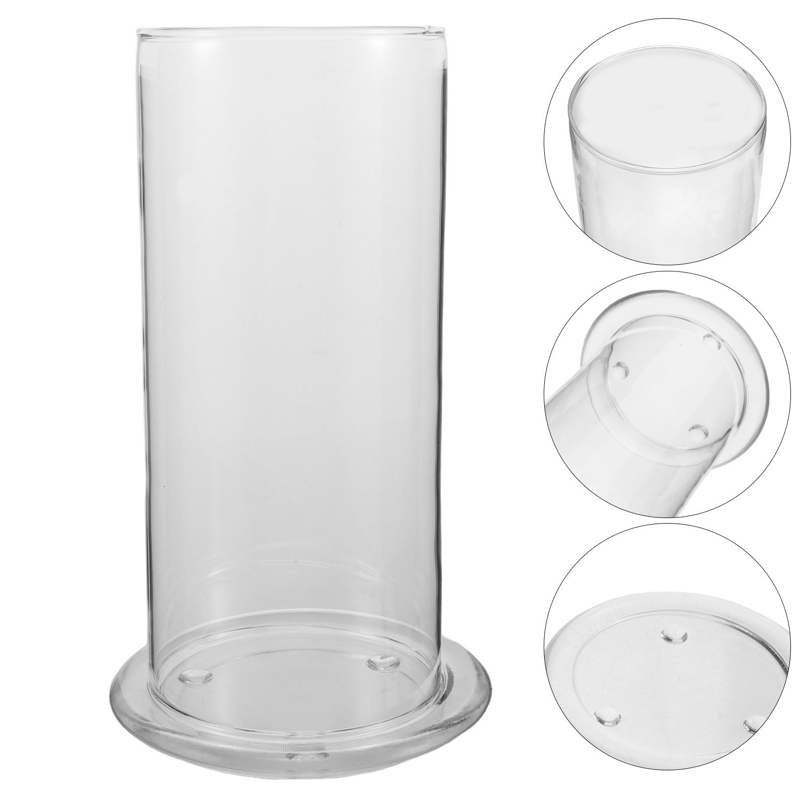 Glass Hurricane Candle Holder  - Candle Holder Decor ulasan dan harga