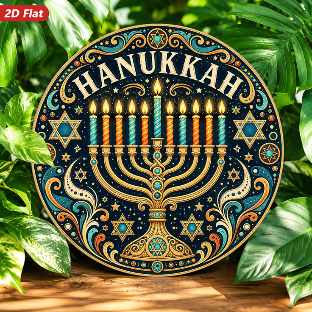 CIFBUY Elegant Hebrew Aluminum - Wall Art ulasan dan harga