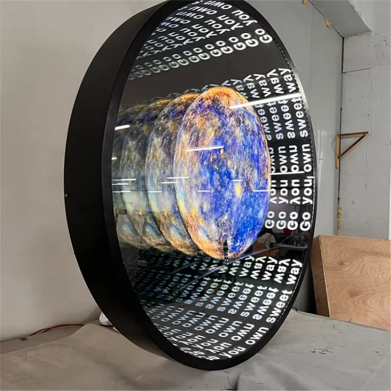 Customized LED 3D Acrylic Neon - Decorative Mirror ulasan dan harga