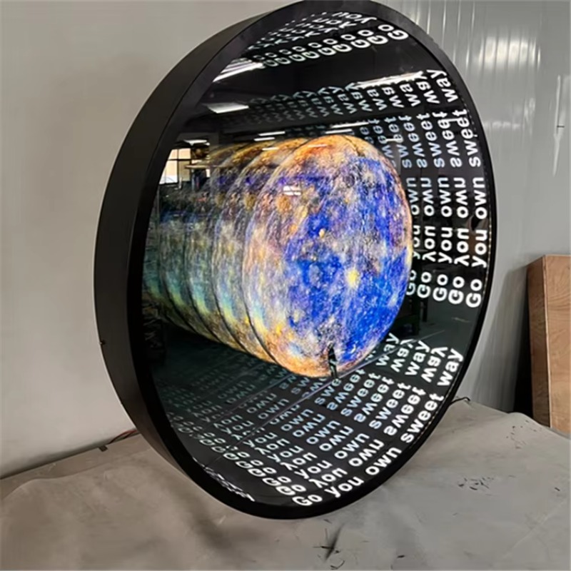 Customized LED 3D Acrylic Neon - Decorative Mirror ulasan dan harga