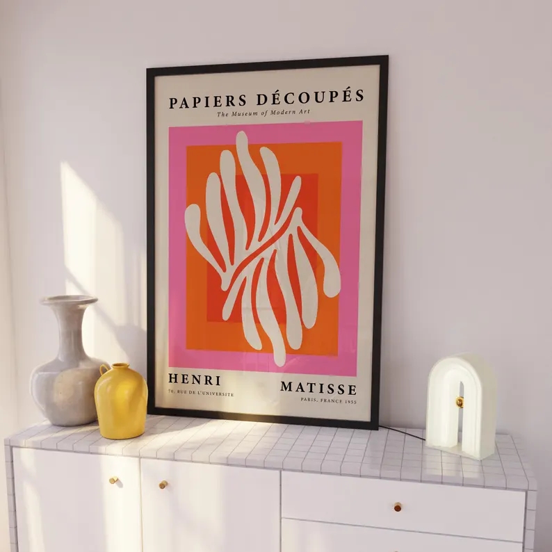 3pcsModern Orange  Bauhaus And - Interior Design Living Room ulasan dan harga