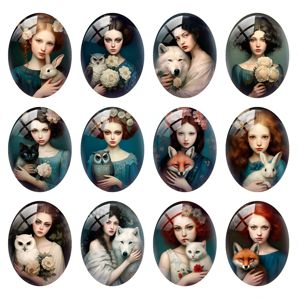 Random Mixed Round/Oval/Square - Vase Decor ulasan dan harga