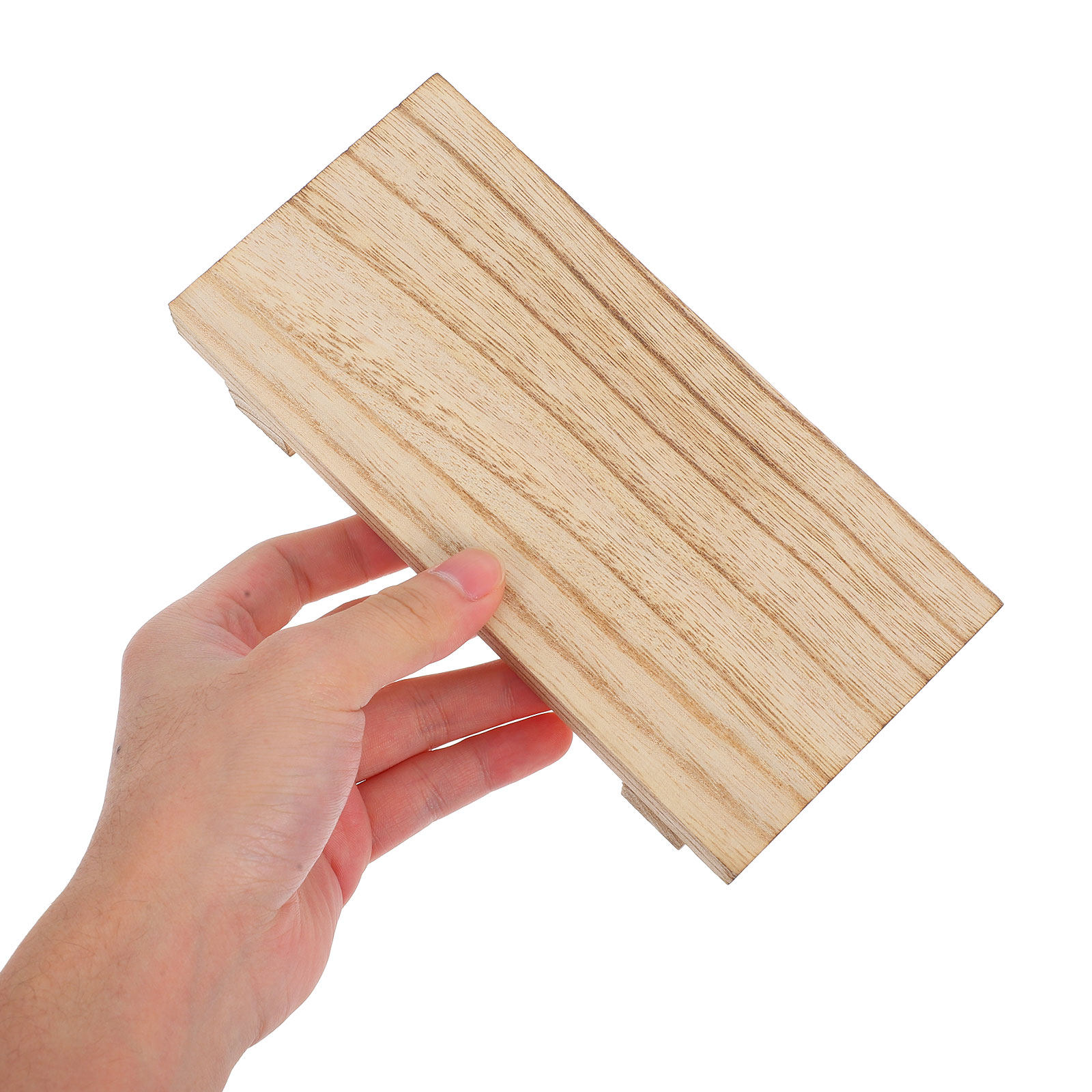Small Wooden Pedestal Stand Ru - Vase Decor ulasan dan harga