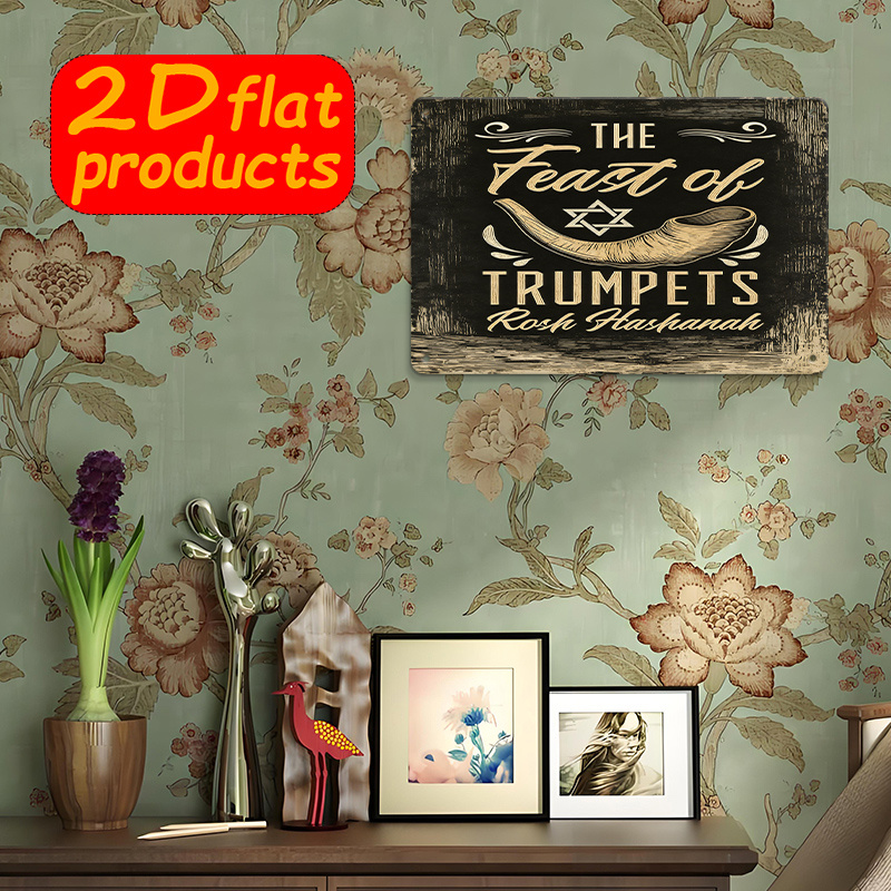 CIFBUY Vintage Aluminum Wall A - Wall Art ulasan dan harga