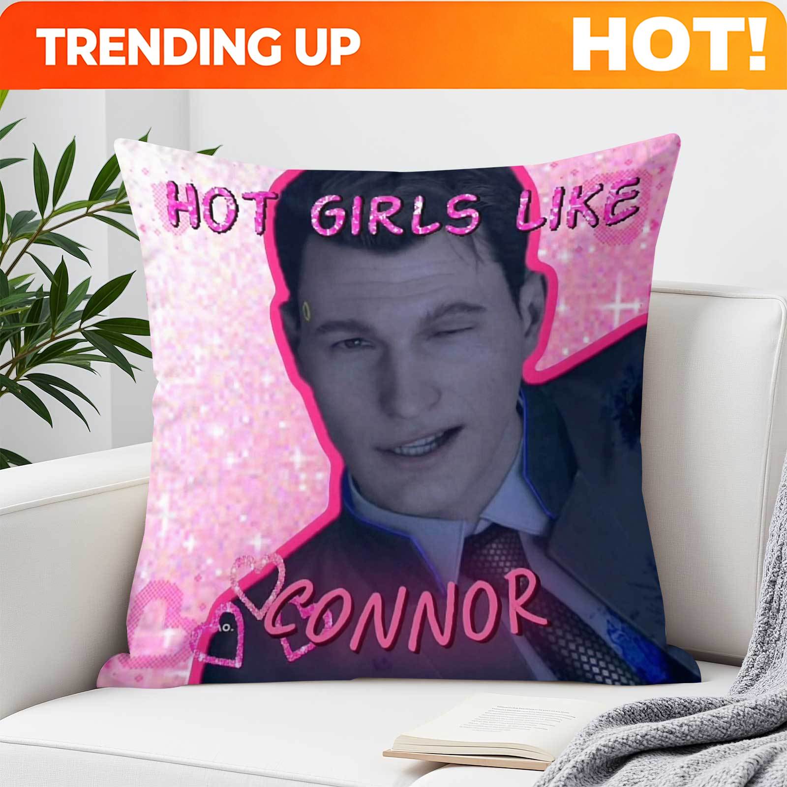 Customize 1pc CONNOR SO HOT Pi - Throw Pillow ulasan dan harga