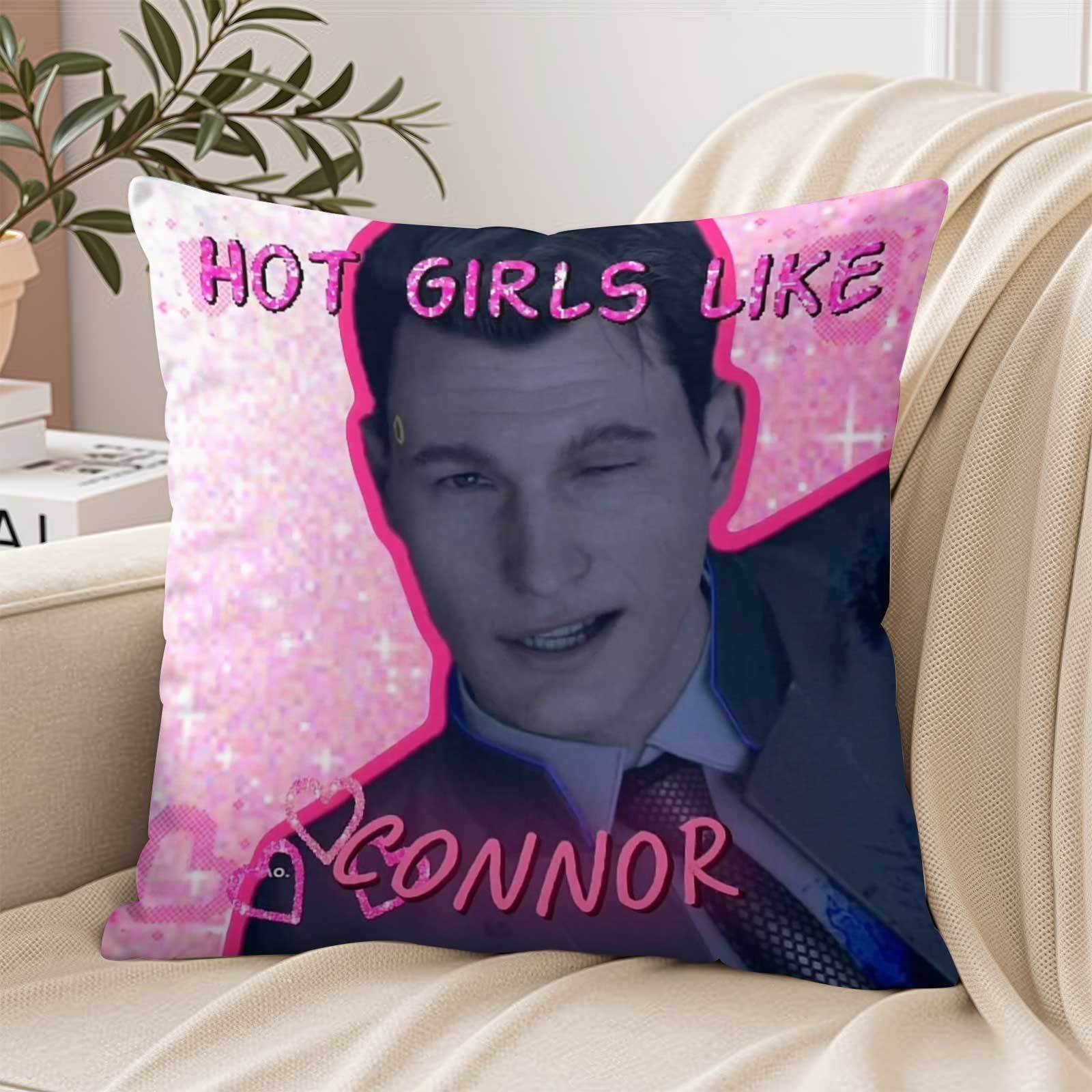 Customize 1pc CONNOR SO HOT Pi - Throw Pillow ulasan dan harga