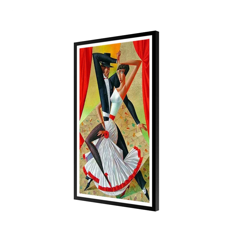 Wooden Frame Artistic Painting - Picture Frame ulasan dan harga
