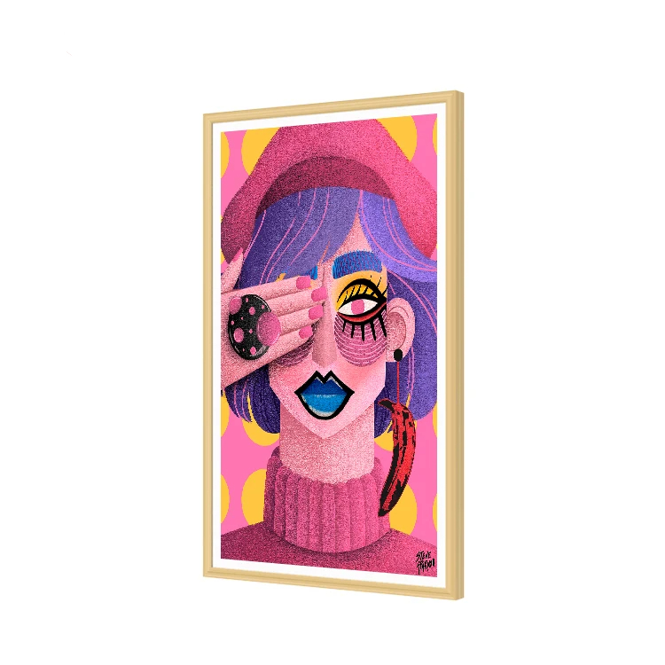 Wooden Frame Artistic Painting - Picture Frame ulasan dan harga