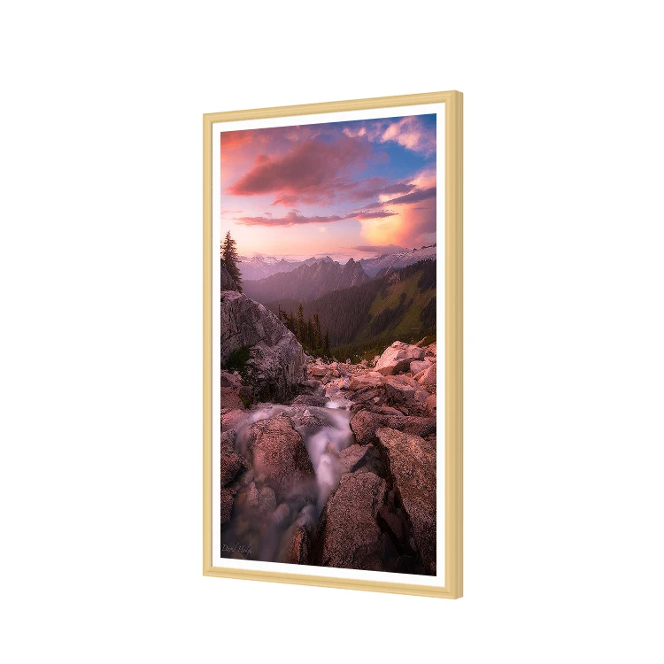 Wooden Frame Artistic Painting - Picture Frame ulasan dan harga