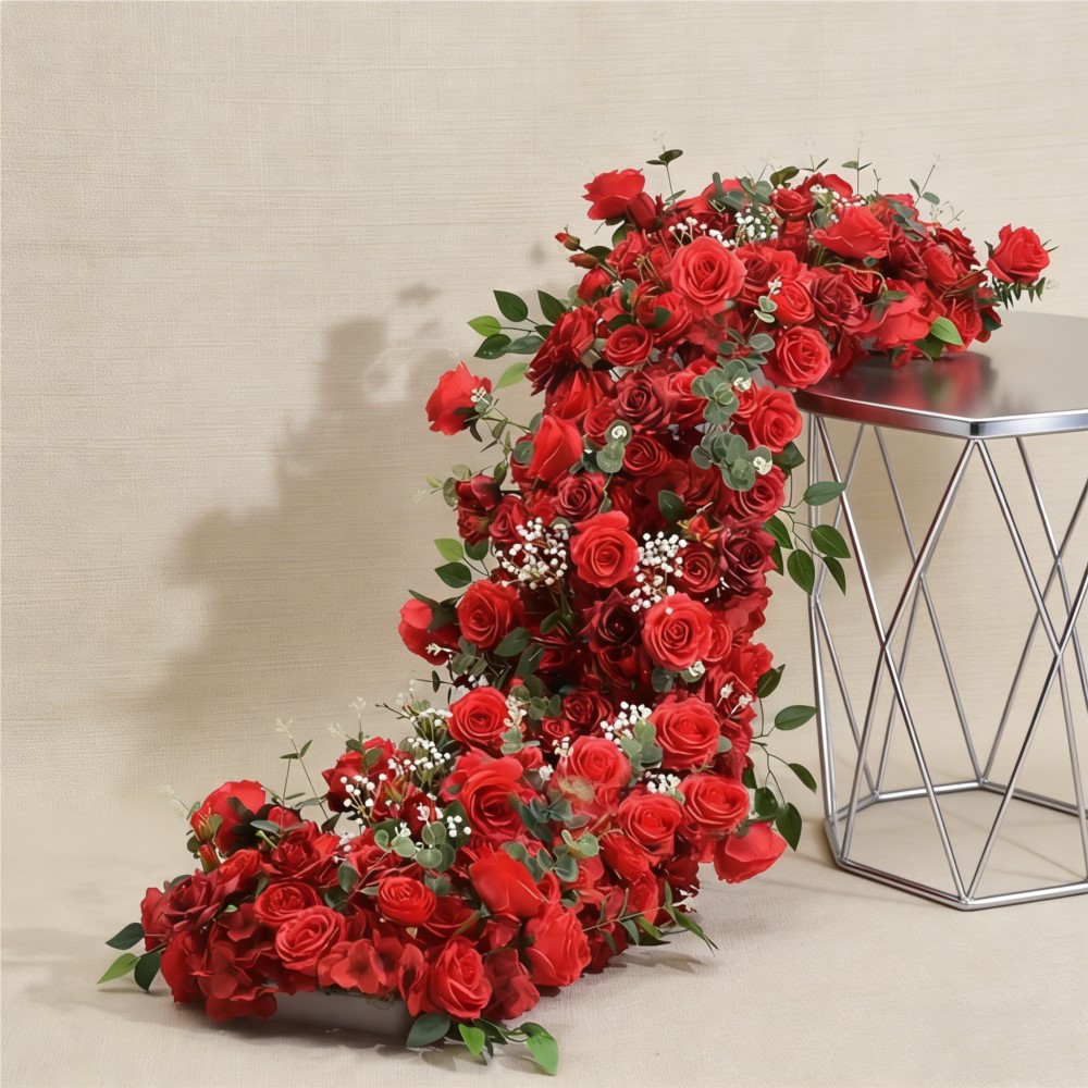 Uflower Artificial Flower Flow - Table Runner ulasan dan harga