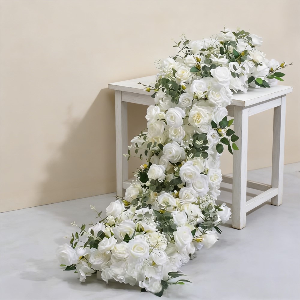 Uflower Artificial Flower Flow - Table Runner ulasan dan harga