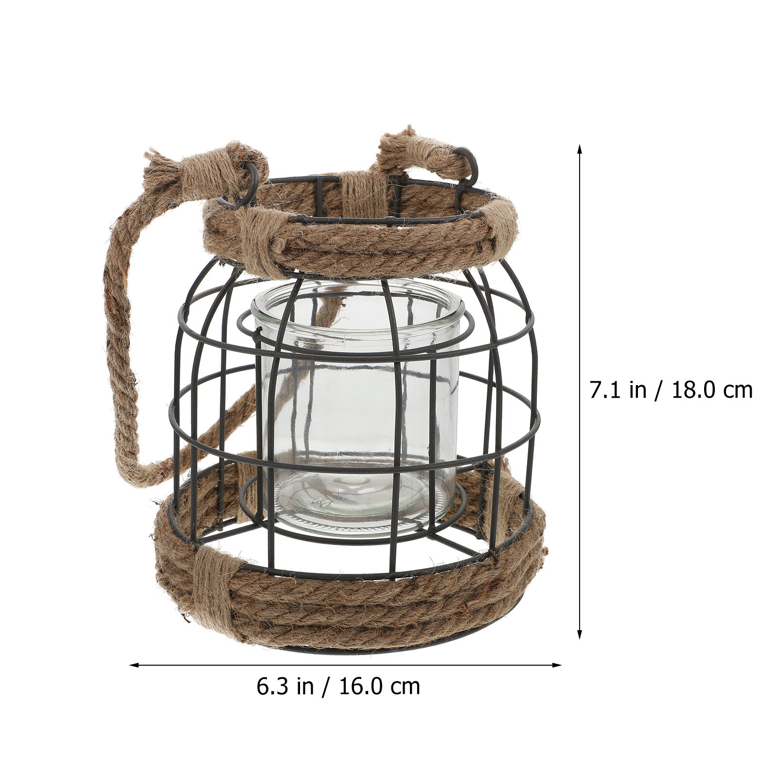 Iron Candle Holder Lantern Vin - Candle Holder Decor ulasan dan harga