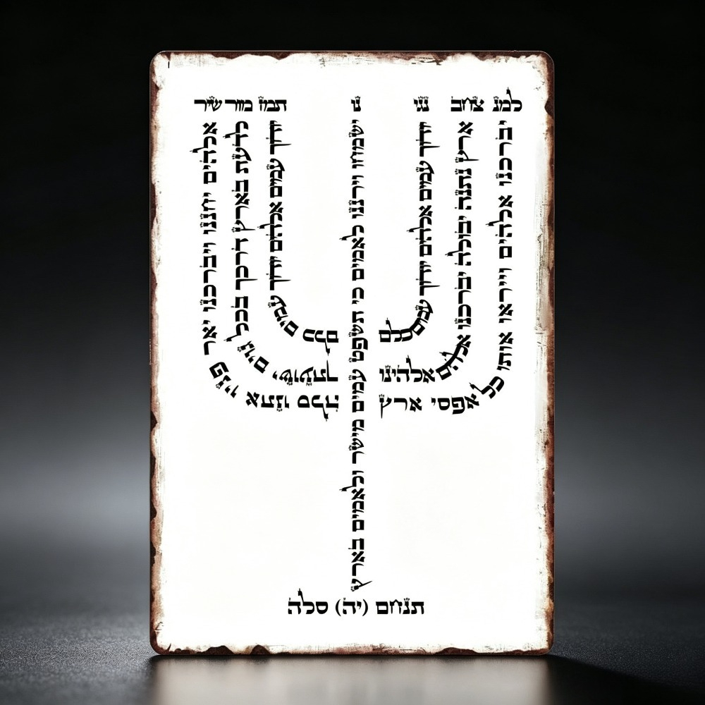CIFBUY Vintage Hebrew YHVH Alu - Wall Art ulasan dan harga