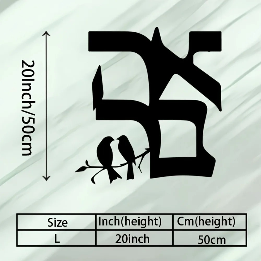 CIFBUY Jewish Star Metal Wall  - Wall Art ulasan dan harga