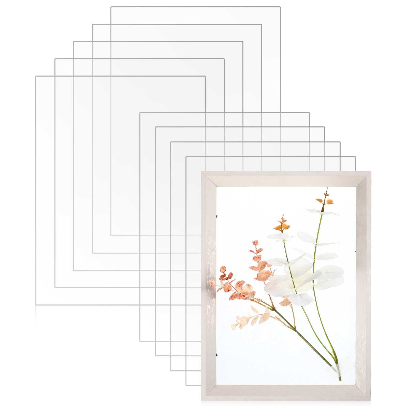 10pcs Clear Plastic Sheets A4  - Picture Frame ulasan dan harga