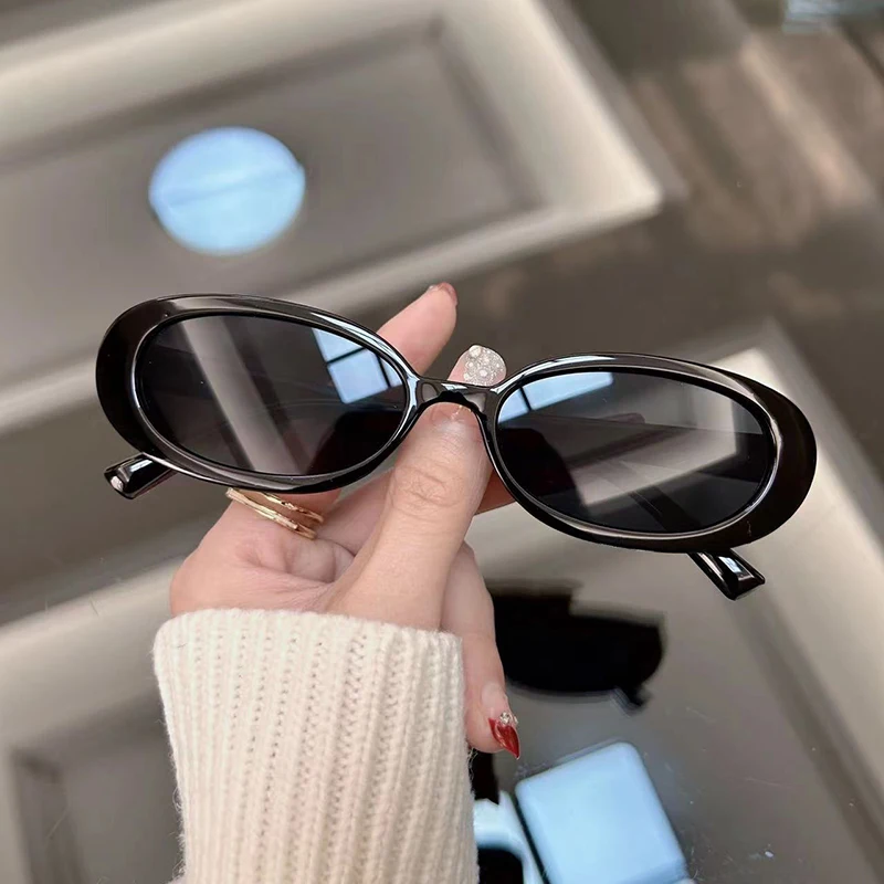 New Oval Vintage Sunglasses Wo - Decorative Mirror ulasan dan harga
