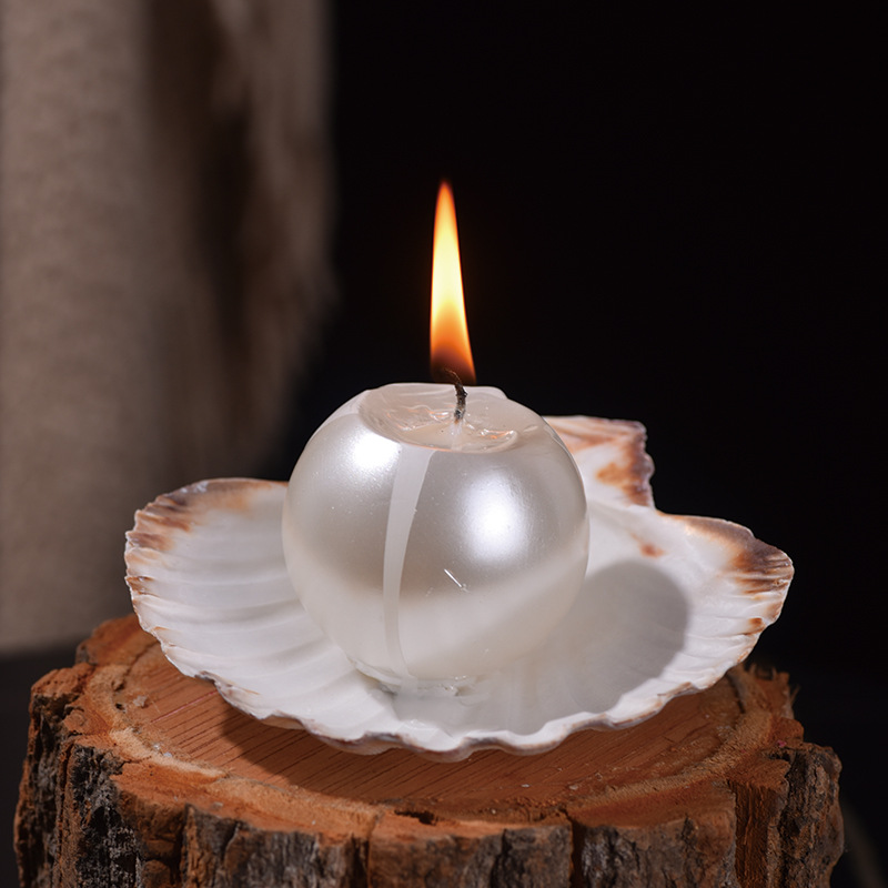 Elegant Pearl Ball Candles wit - Candle Holder Decor ulasan dan harga