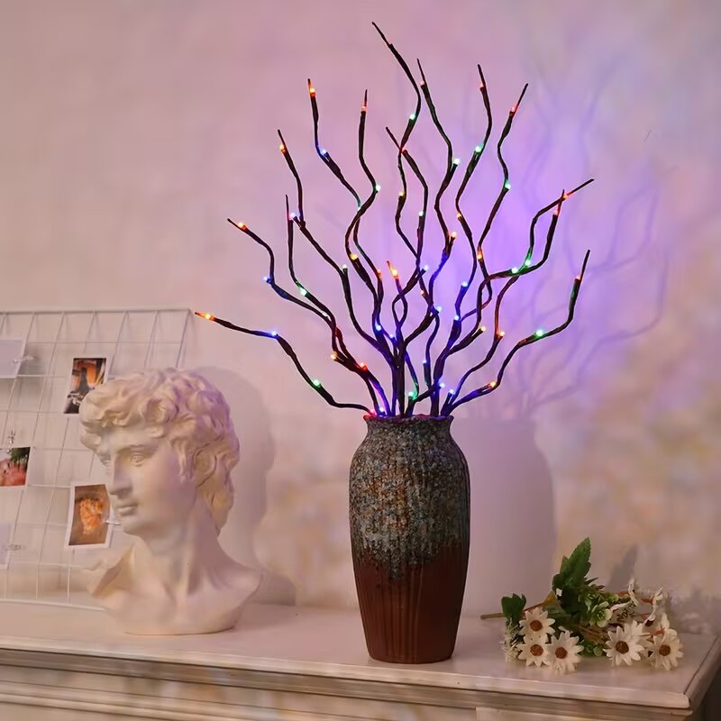 1/2PC 20LED Cherry Blossom Tre - Vase Decor ulasan dan harga