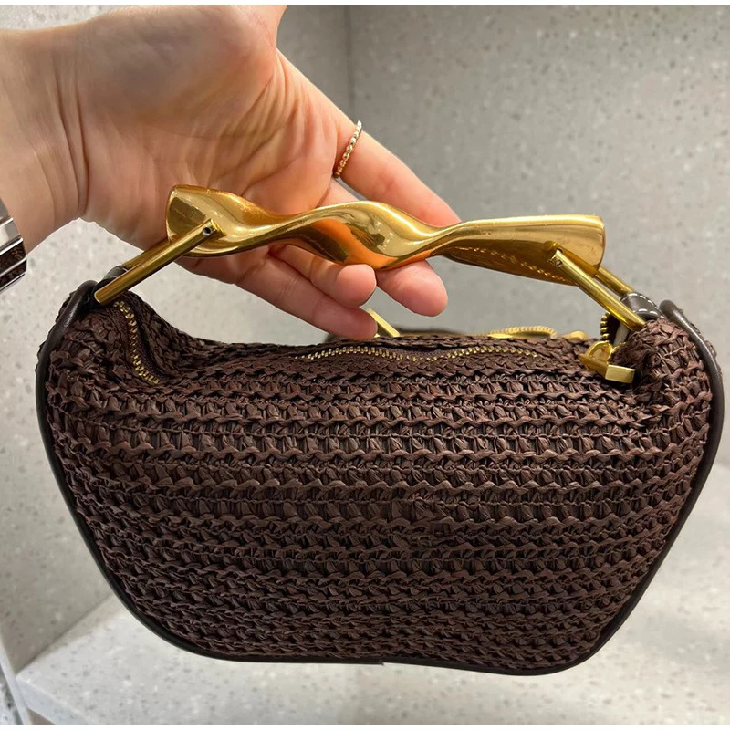 Gold Handle Brand Handwoven Ha - Interior Design High End ulasan dan harga
