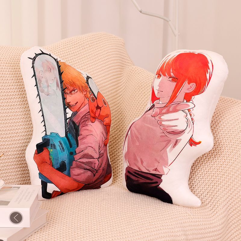 45cm Chainsaw Man Irregular Sh - Throw Pillow ulasan dan harga