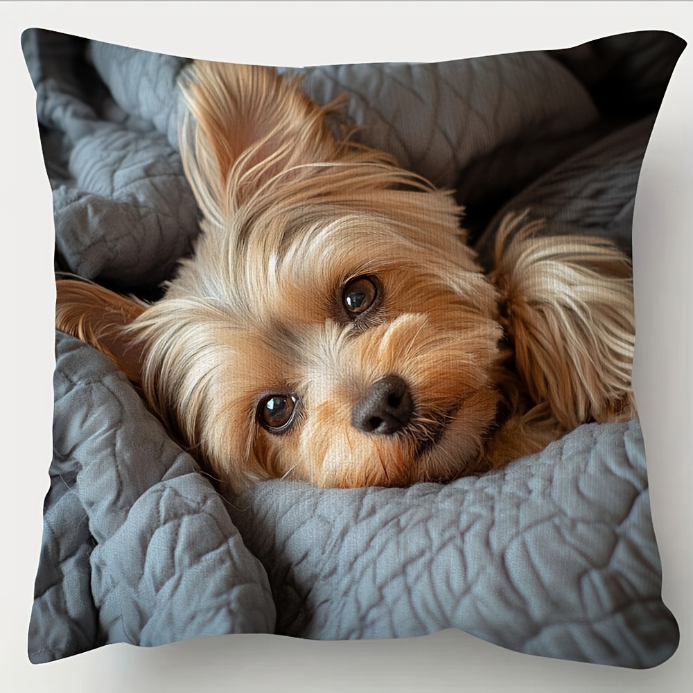 Customize 1pc Yorkshire Terrie - Throw Pillow ulasan dan harga
