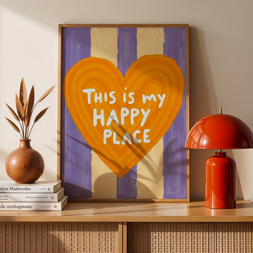 Modern,Retro This Is My Happy  - Interior Design Living Room ulasan dan harga