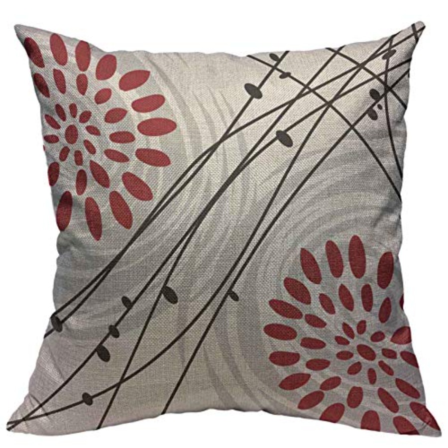 Throw Pillow Covers Black Bold - Throw Pillow ulasan dan harga