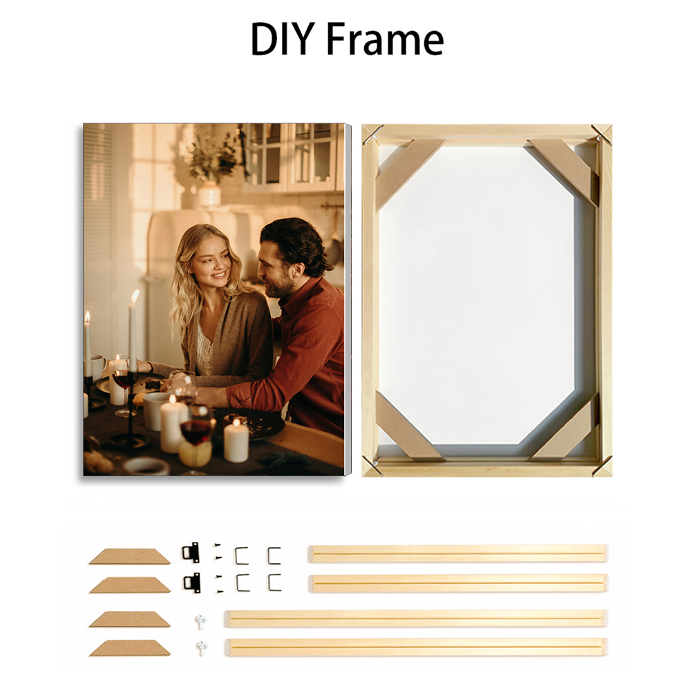 1 Pc Custom Photos with DIY Wo - Picture Frame ulasan dan harga