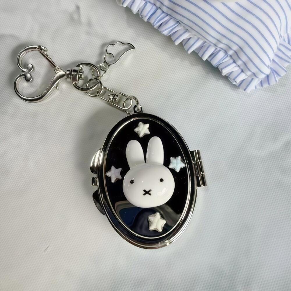 Kawaii Miffy Makeup Mirror Cre - Decorative Mirror ulasan dan harga