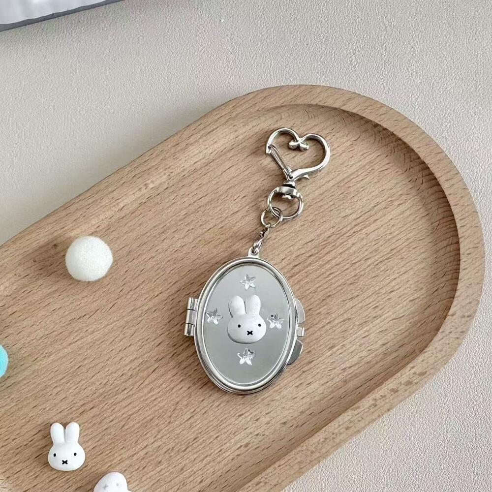 Kawaii Miffy Makeup Mirror Cre - Decorative Mirror ulasan dan harga