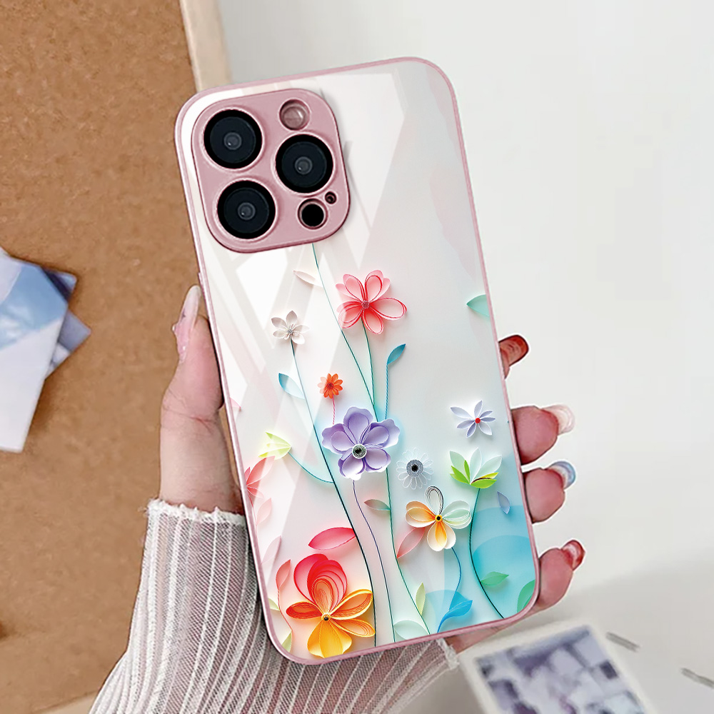 Lotus Flower Phone Case For iP - Vase Decor ulasan dan harga