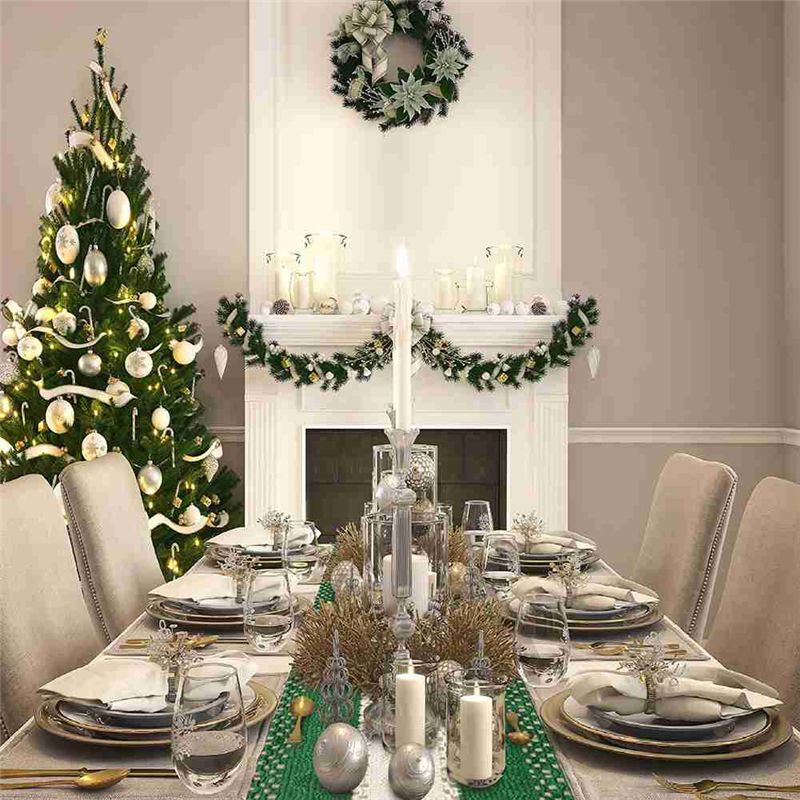 DT15 Boho Farmhouse Table Runn - Table Runner ulasan dan harga