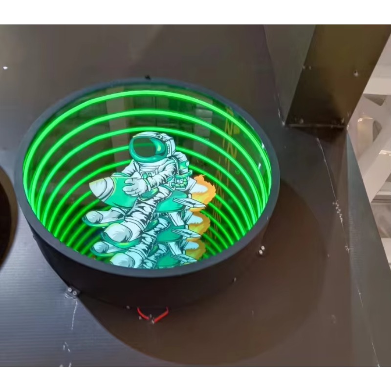LED Infinity Mirror Neon Sign  - Decorative Mirror ulasan dan harga