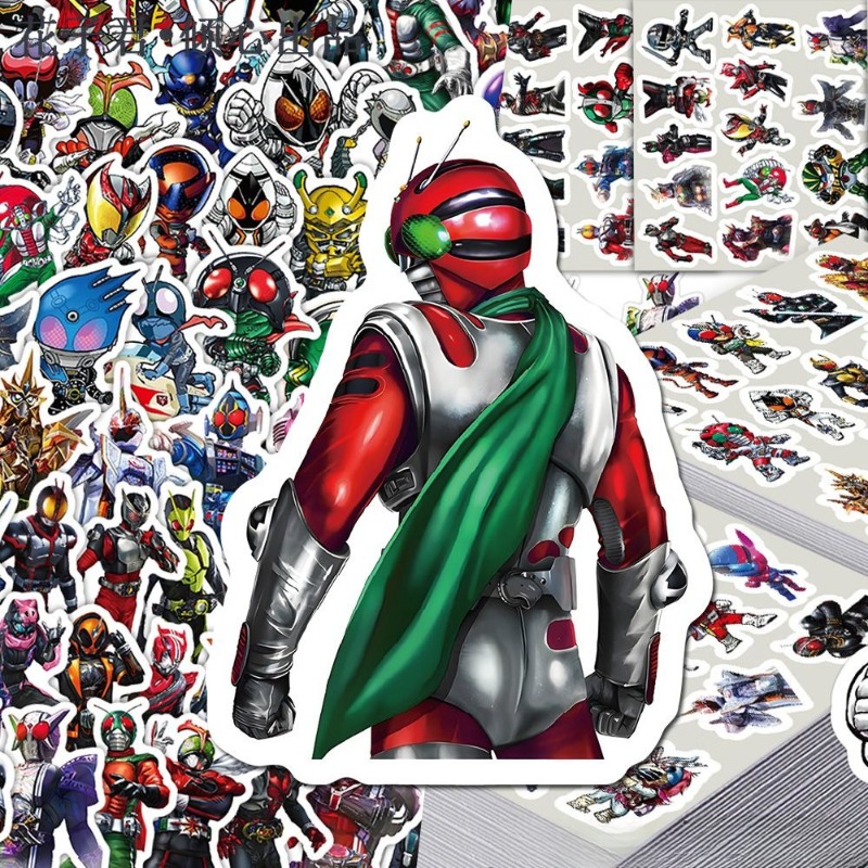 103Pcs Kamen Rider Ins Aesthet - Wall Sticker ulasan dan harga