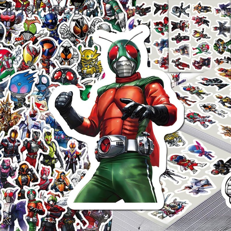 103Pcs Kamen Rider Ins Aesthet - Wall Sticker ulasan dan harga