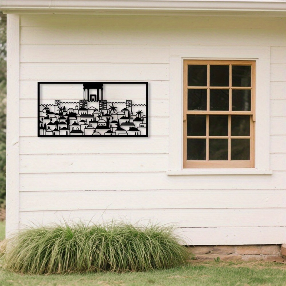 CIFBUY Metal Wall Art Jerusale - Wall Art ulasan dan harga